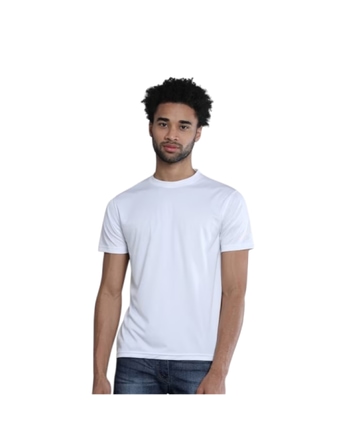 Greys&Blues Mobilitee Round Neck T-Shirt- White